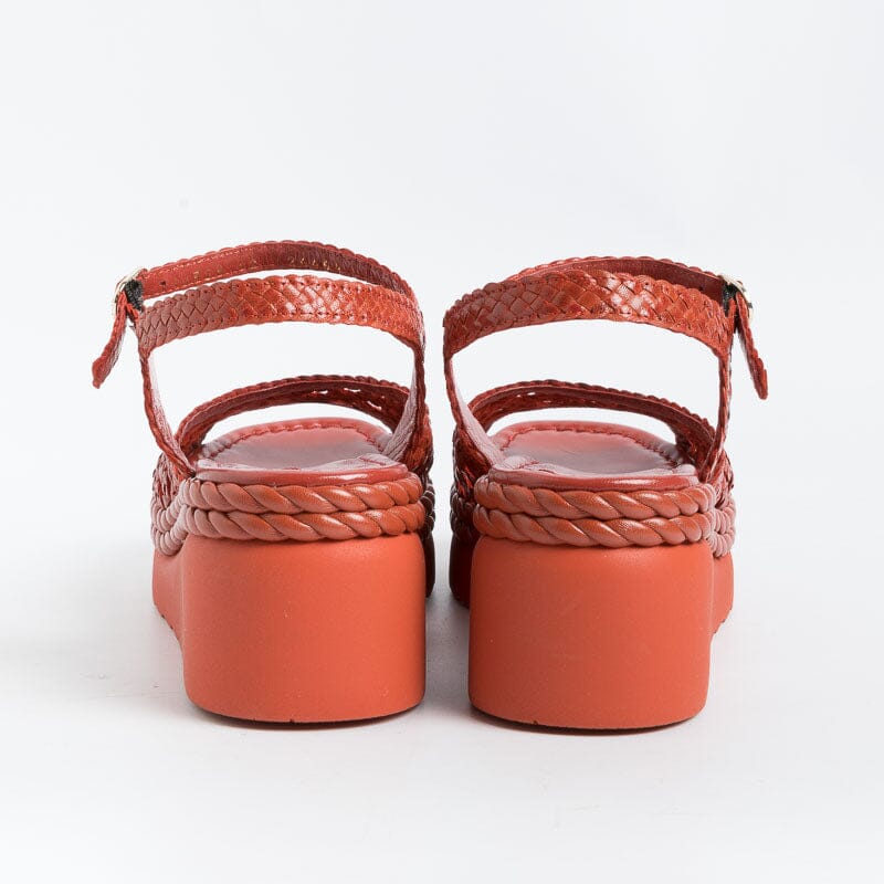 PONS QUINTANA - Sandali IBIZA 10323 - Arancione Scarpe Donna PONS QUINTANA
