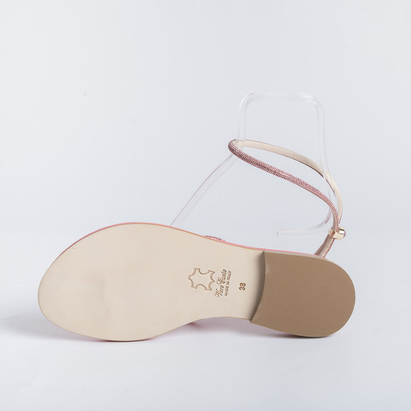 PAOLA FIORENZA - Thong sandal FD03 - Pink Shoes Woman PAOLA FIORENZA