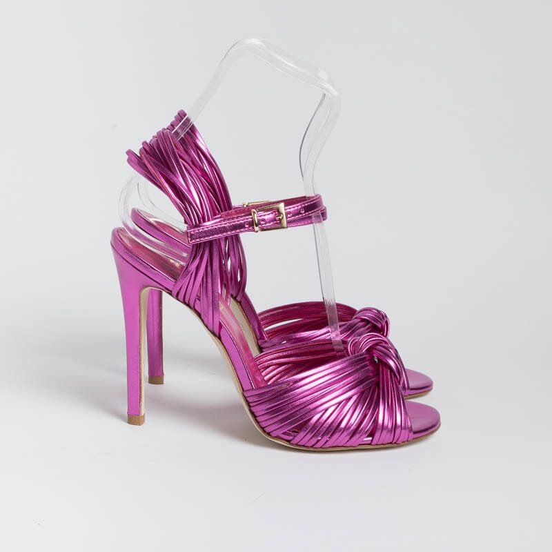 NCUB - Sandalo - Sole 20 - Laminato Fuxia Scarpe Donna Anna F.