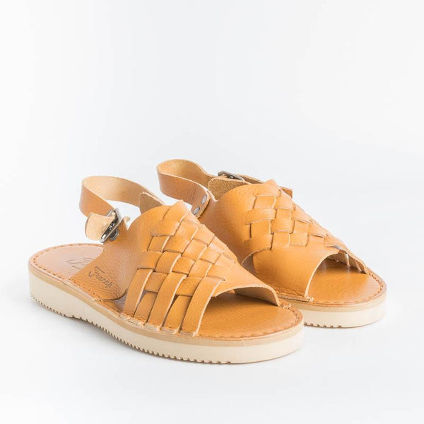 FRACAP - Sandali D177 - Nebrasca - 900 Tan Scarpe Donna FRACAP