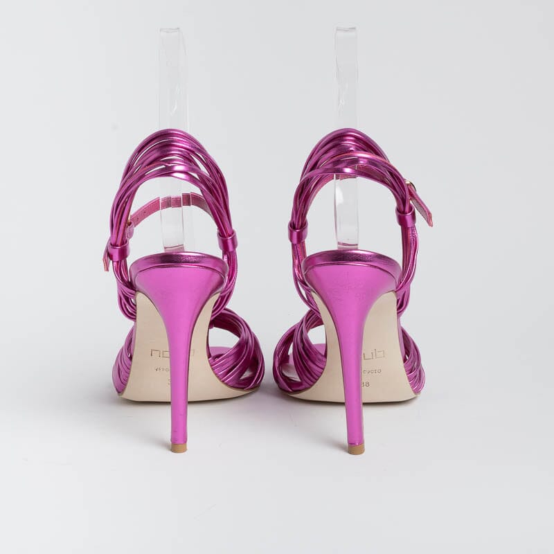 NCUB - Sandalo - Sole 20 - Laminato Fuxia Scarpe Donna Anna F.