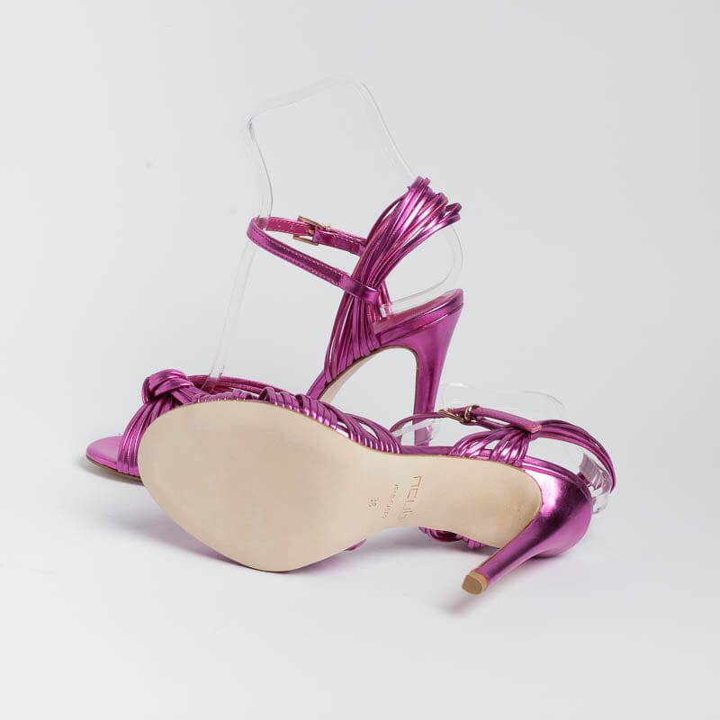 NCUB - Sandalo - Sole 20 - Laminato Fuxia Scarpe Donna Anna F.