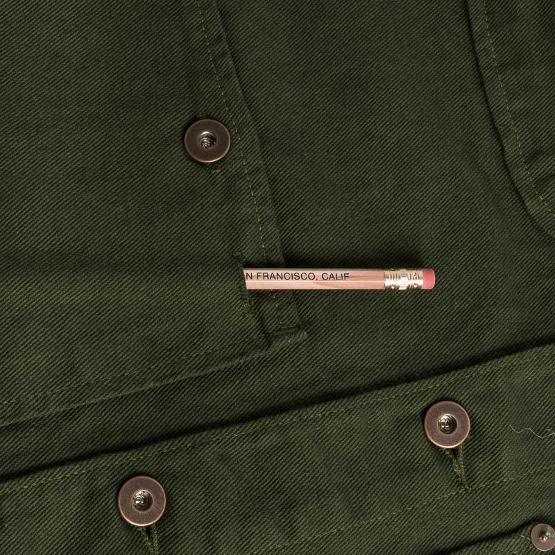 TELLASON - Coverall Jacket - Dyed Green Abbigliamento Uomo TELLASON - Collezione Uomo