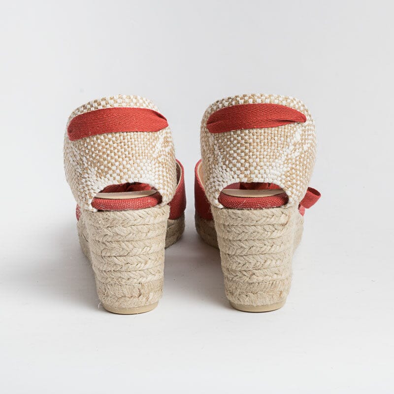 CASTAÑER - Espadrillas - Bilina 6 - Rosso Carminio Scarpe Donna CASTAÑER
