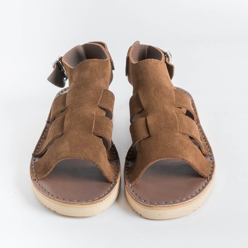 FRACAP - Sandali D031 - Nebrasca - 596 Tabacco Scarpe Donna FRACAP