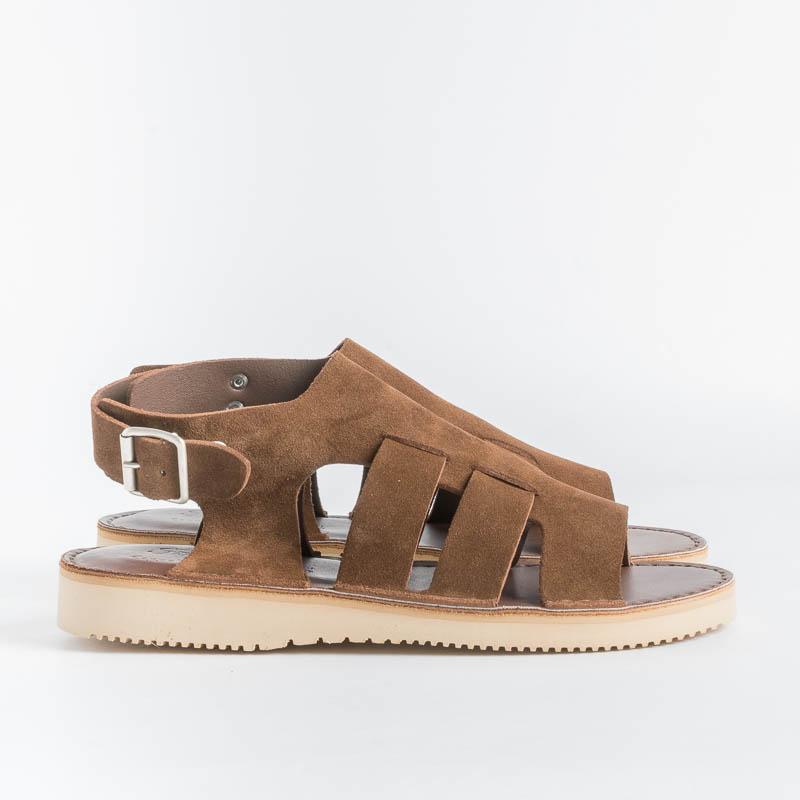 FRACAP - Sandali D031 - Nebrasca - 596 Tabacco Scarpe Donna FRACAP