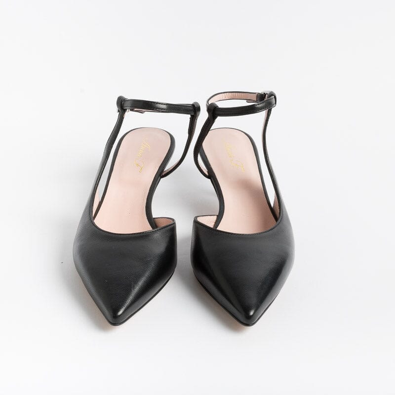 ANNA F. - Slingback - 1411 - Black Shoes Woman Anna F.