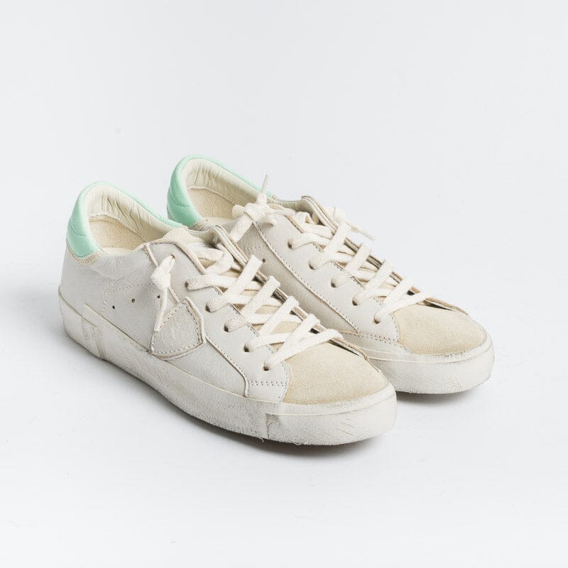 PHILIPPE MODEL - PRLD WX16 - ParisX - White Sand Women's Shoes Philippe Model Paris