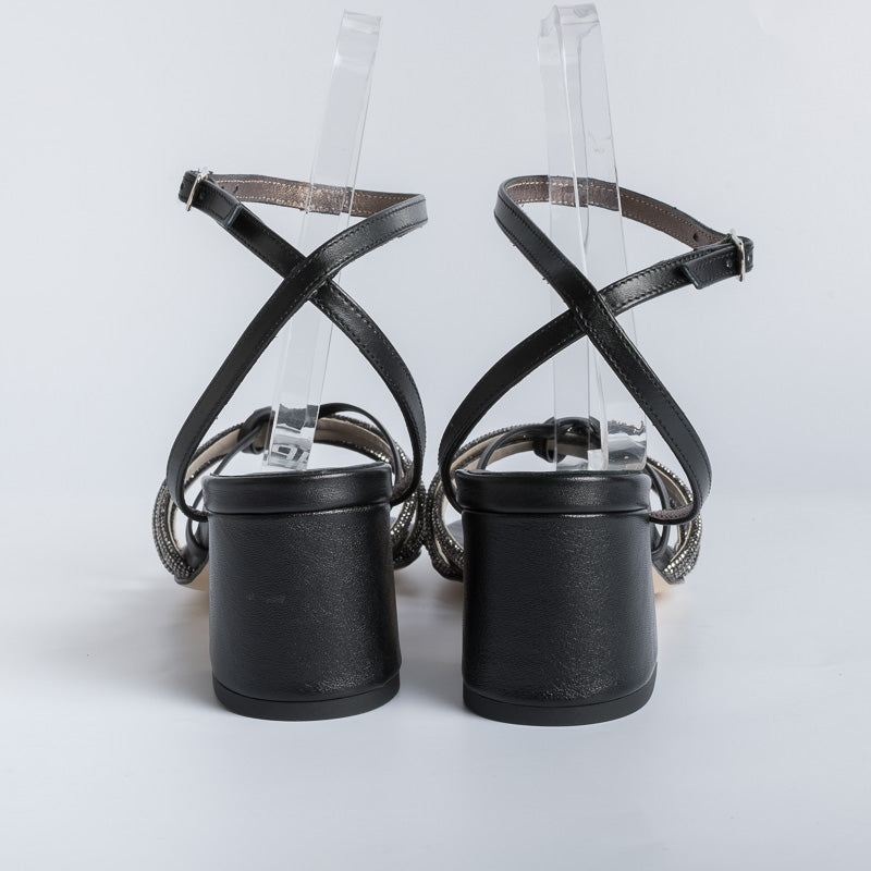 PAOLA FIORENZA - Sandalo - FD13 - Nero Scarpe Donna PAOLA FIORENZA
