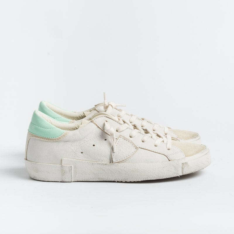 PHILIPPE MODEL - PRLD WX16 - ParisX - White Sand Women's Shoes Philippe Model Paris