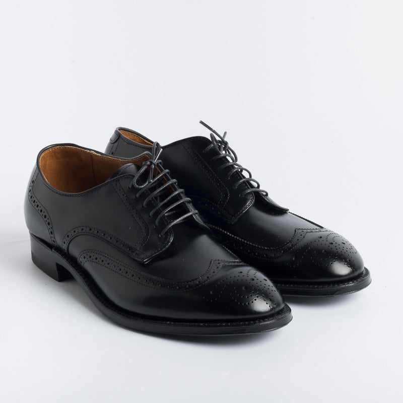 ALDEN - 54210 - Derby Vitello Duilio Modified (ergonomica) - Nero Scarpe Uomo Alden
