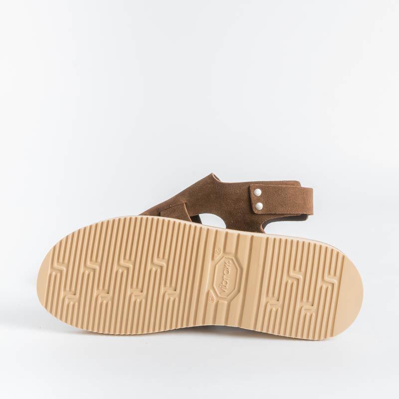 FRACAP - Sandali D031 - Nebrasca - 596 Tabacco Scarpe Donna FRACAP