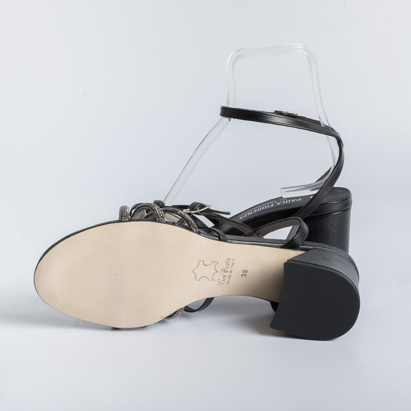 PAOLA FIORENZA - Sandalo - FD13 - Nero Scarpe Donna PAOLA FIORENZA