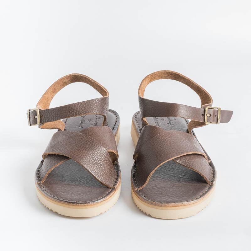 FRACAP - Sandali - Nebrasca - 305 Brown Scarpe Donna FRACAP