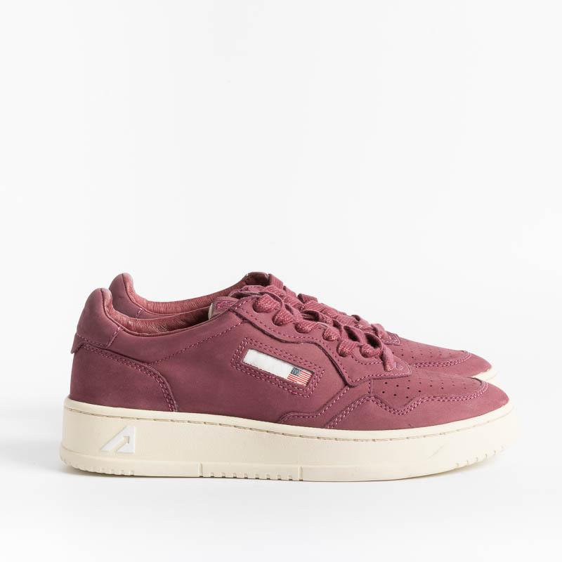 AUTRY AULW NN04 - LOW WOM NABUCK - Bordeaux Women's Shoes AUTRY - Women's collection