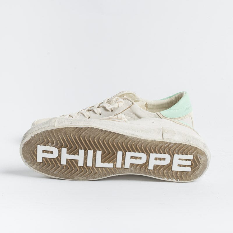 PHILIPPE MODEL - PRLD WX16 - ParisX - White Sand Women's Shoes Philippe Model Paris