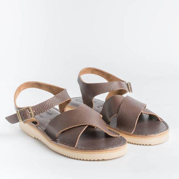 FRACAP - Sandali - Nebrasca - 305 Brown Scarpe Donna FRACAP