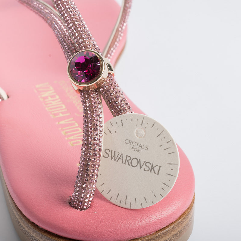 PAOLA FIORENZA - Thong sandal FD03 - Pink Shoes Woman PAOLA FIORENZA