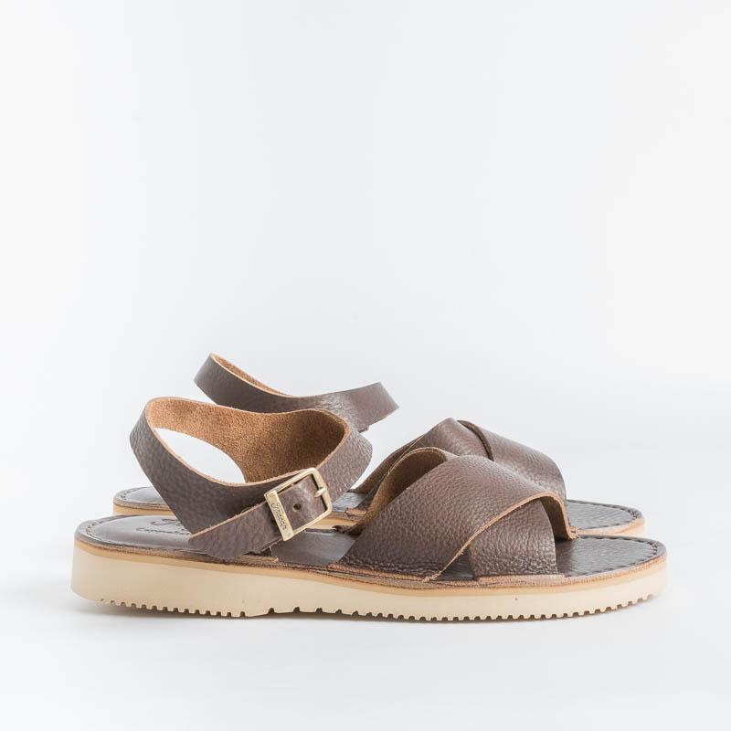 FRACAP - Sandali - Nebrasca - 305 Brown Scarpe Donna FRACAP