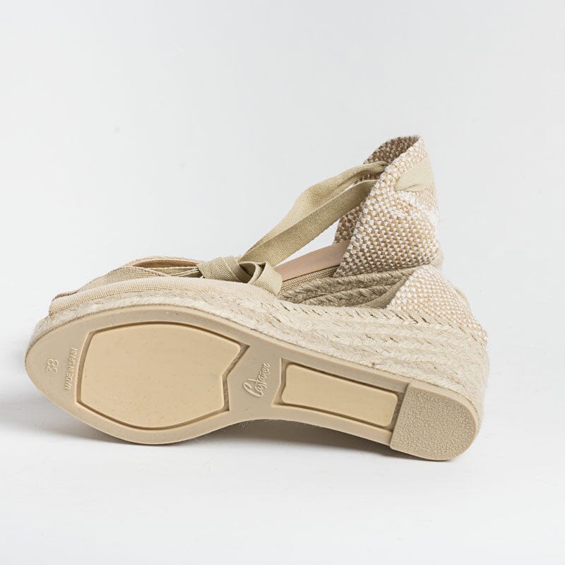 CASTAÑER - Sandalo Espadrillas - Bilina 6 - Sabbia Sand Scarpe Donna CASTAÑER