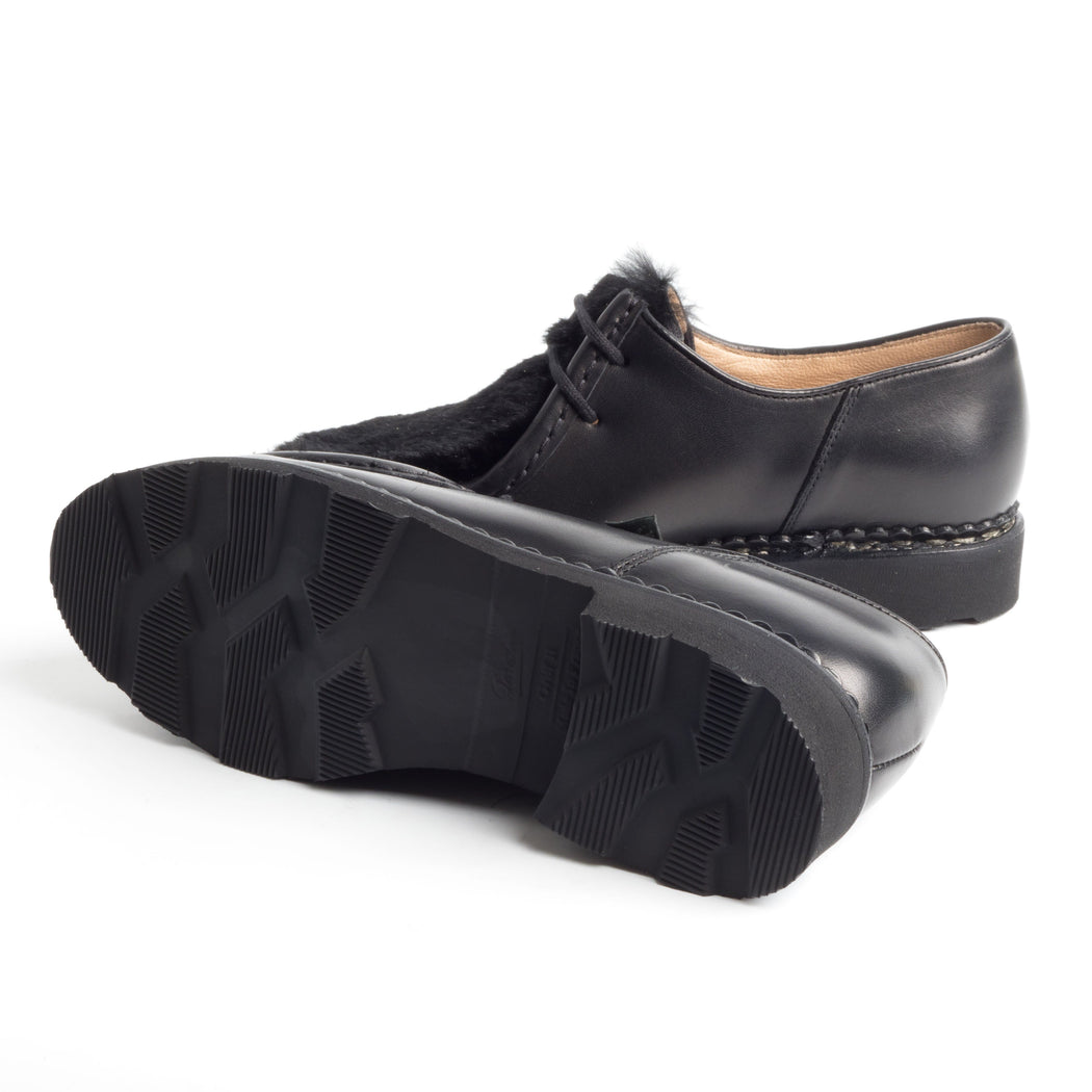 PARABOOT - AI 2018 /19 - 130473 - Michael Lapin / Griff - Lis Noir Scarpe Donna Paraboot