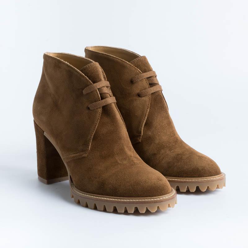 ANNA F - Shoe - 1359 - Burnt Velor Women's Shoes Anna F.