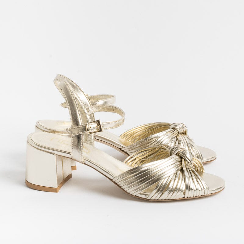 NCUB - Sandalo - Stefy 64 - Laminato Platino Scarpe Donna Anna F.