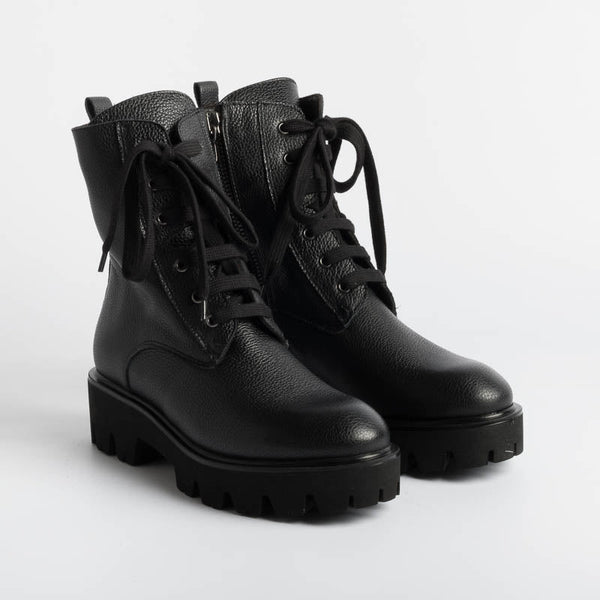 ARGILLA - Anfibio - BERLINO - Martellato Nero Scarpe Donna ARGILLA - Collezione Donna