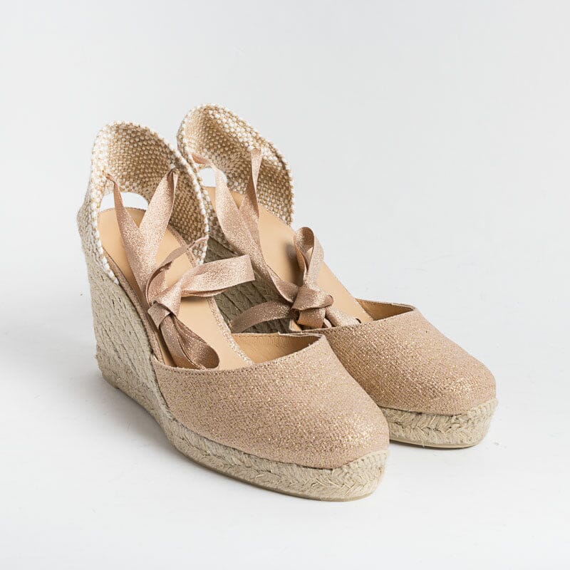 CASTAÑER - Espadrillas - Carina8 - Rosa Oro Scarpe Donna CASTAÑER