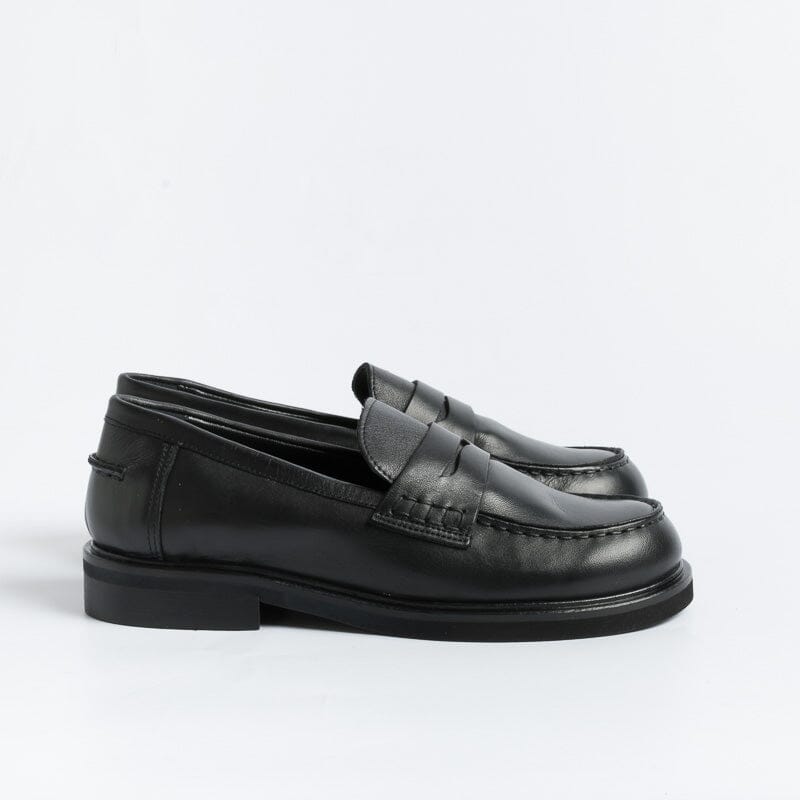 POESIE VENEZIANE - Loafer - JPG30N - Black Leather Women's Shoes POESIE VENEZIANE - Women's Collection