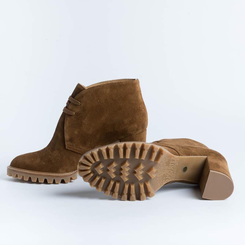 ANNA F - Shoe - 1359 - Burnt Velor Women's Shoes Anna F.