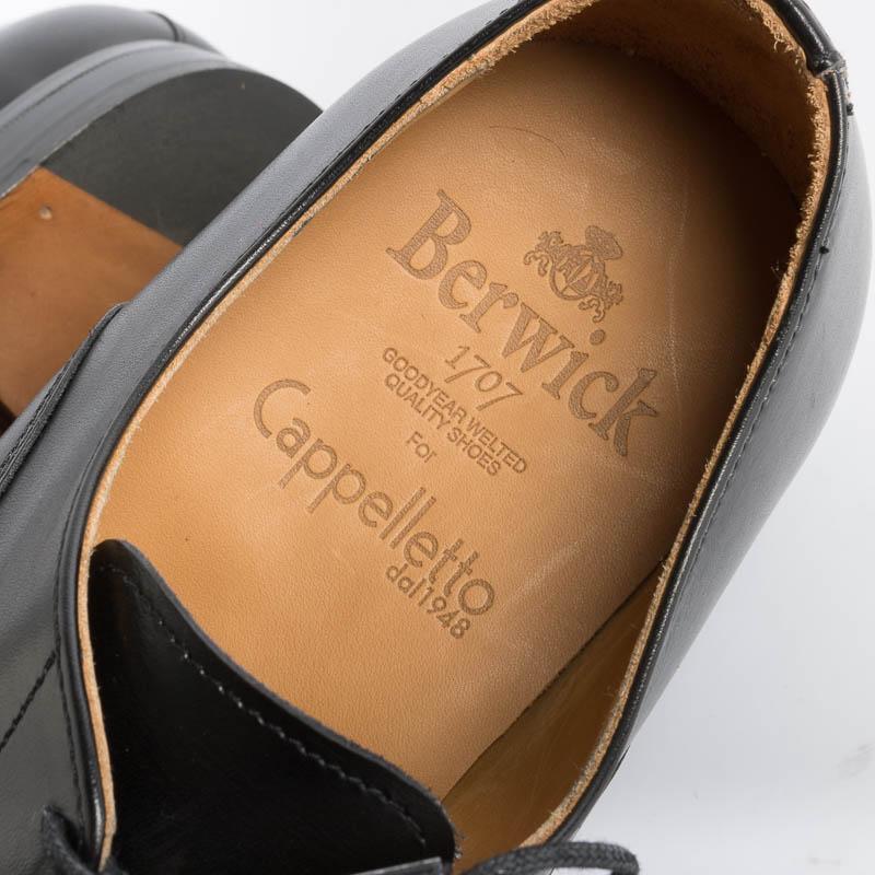 BERWICK 1707 - 4490 - Oxford - Nero Scarpe Uomo Berwick 1707