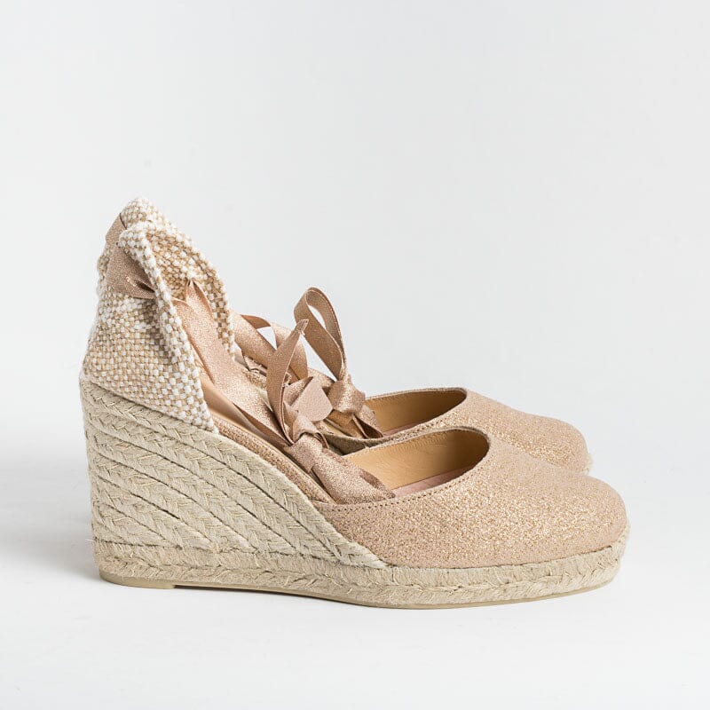 CASTAÑER - Espadrillas - Carina8 - Rosa Oro Scarpe Donna CASTAÑER