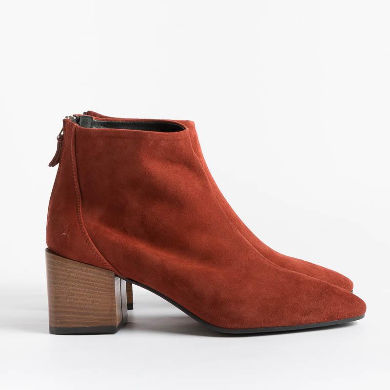 Cappelletto 1948 - Stivaletto Lara3 - Camoscio Mattone Scarpe Donna CAPPELLETTO 1948