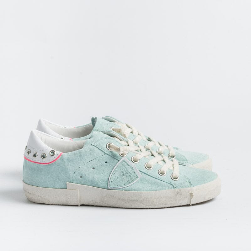 PHILIPPE MODEL - PRLD DY04 - ParisX - Gipsy Eau Verde Acqua Scarpe Donna Philippe Model Paris