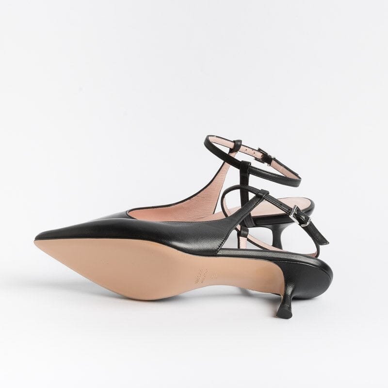 ANNA F. - Slingback - 1411 - Black Shoes Woman Anna F.
