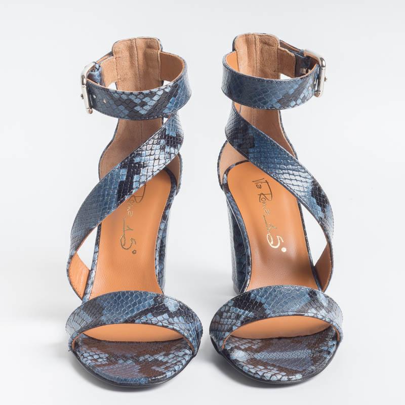 VIA ROMA 15 - Sandalo - 3283 - Pitone - Jeans Scarpe Donna Via Roma 15