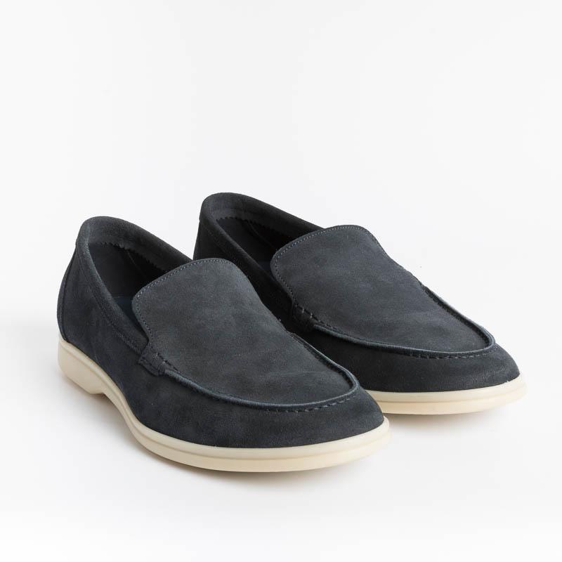 BERWICK 1707 - 5365 - Mocassino - Blu Scarpe Uomo Berwick 1707