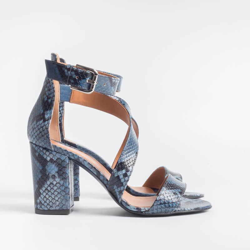 VIA ROMA 15 - Sandalo - 3283 - Pitone - Jeans Scarpe Donna Via Roma 15