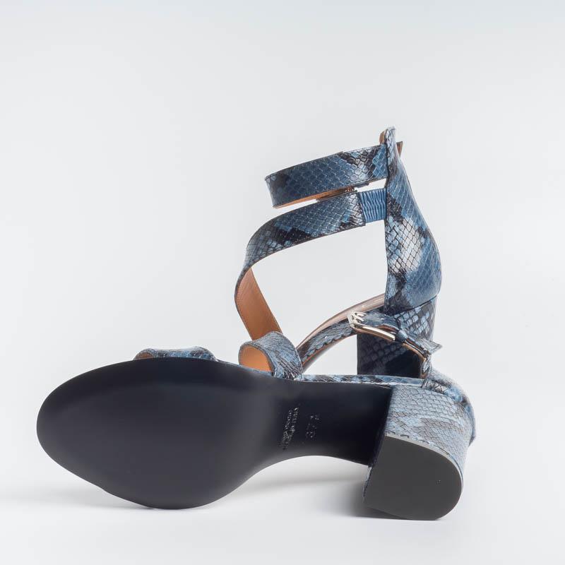 VIA ROMA 15 - Sandalo - 3283 - Pitone - Jeans Scarpe Donna Via Roma 15