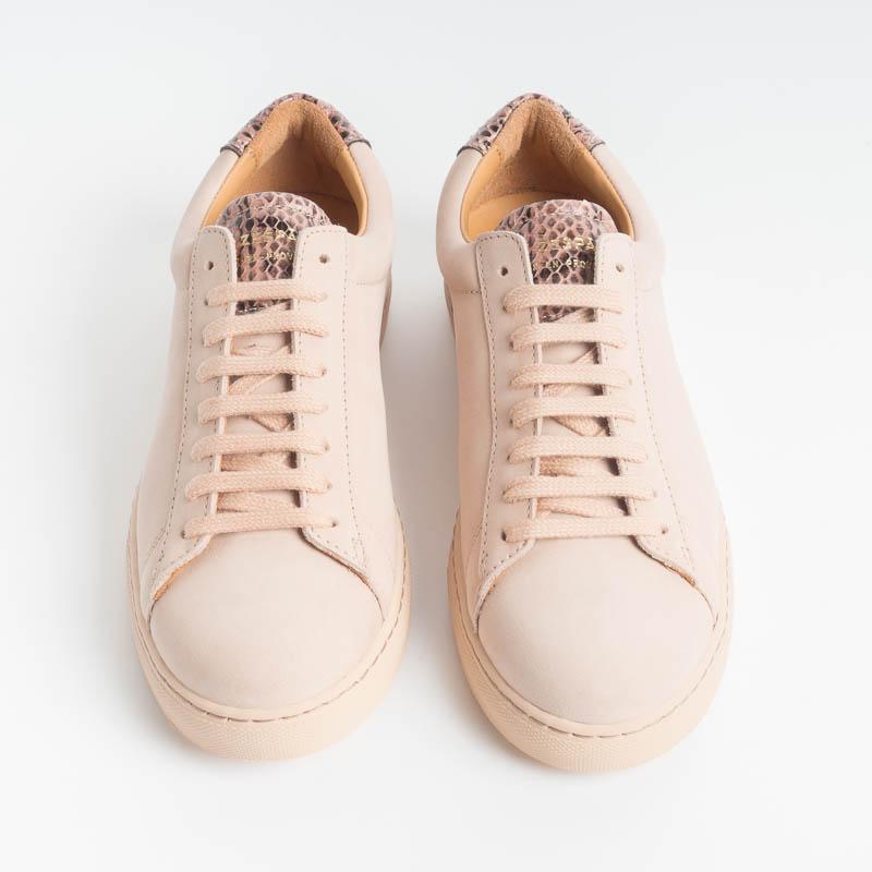 Zespà - ZSP4W012 - Nabuck Vipere Nude Women's Shoes Zespà - Women's Collection
