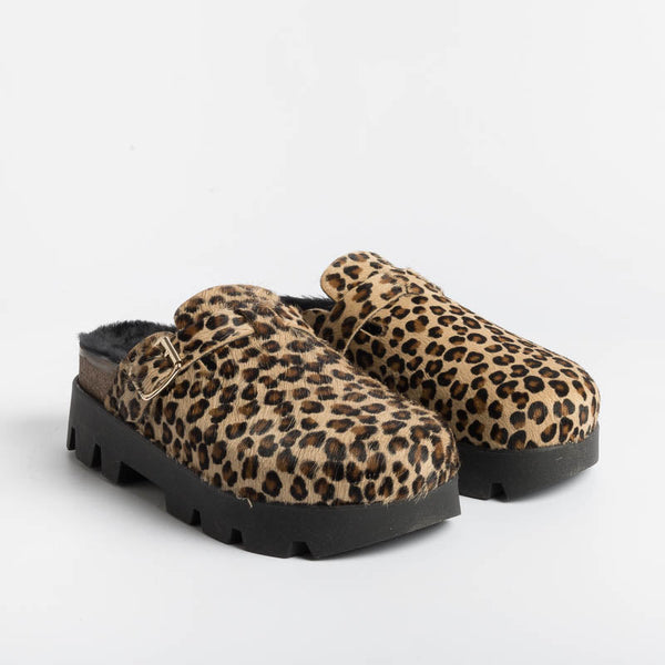 ARGILLA - Sabot - MANILA - Giaguarino Leopard Scarpe Donna ARGILLA - Collezione Donna