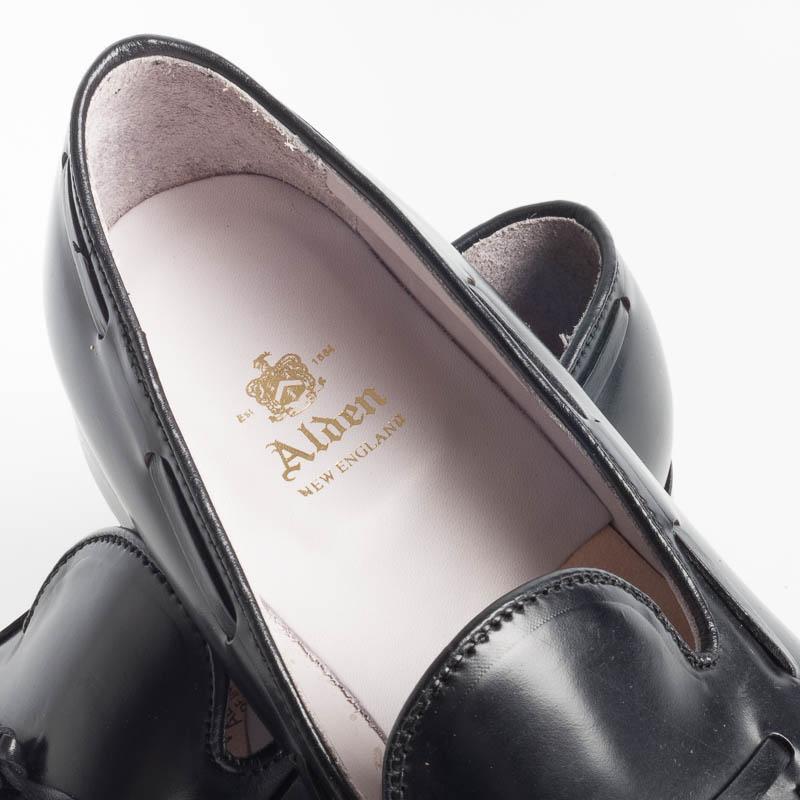 ALDEN - 664 - Mocassino Tassel - Horween Nero - Chiama per acquistare Scarpe Uomo Alden