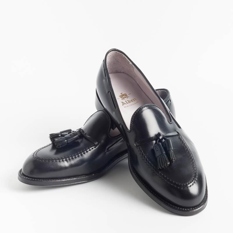 ALDEN - 664 - Mocassino Tassel - Horween Nero - Chiama per acquistare Scarpe Uomo Alden