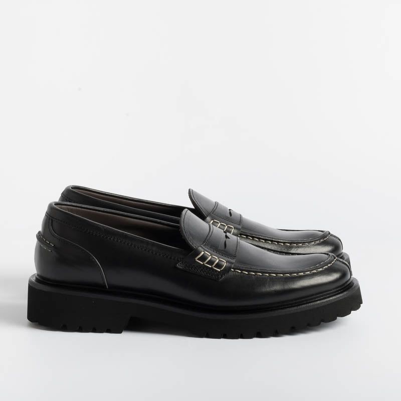 SEBOY'S - Loafer - 254 - Horse Black Shoes Woman SEBOY'S