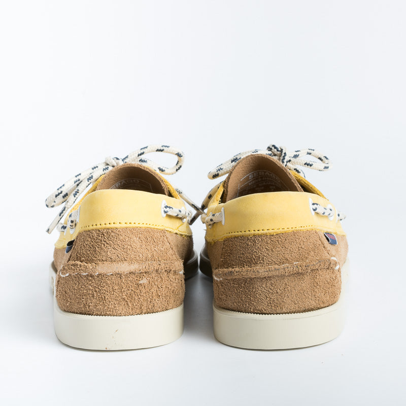 SEBAGO - Docksides Portland Suede - 7111MKW - A4R - Yellow gold Scarpe Uomo Sebago