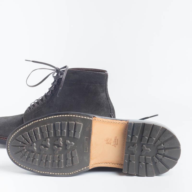 ALDEN - M9804HC- Polish Dark brown greased suede - Call to buy Alden Men's Shoes