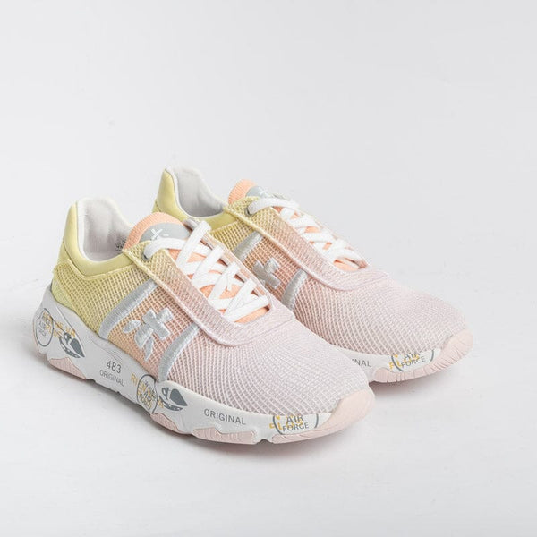 PREMIATA - Sneakers - BUFF 6204 - Giallo Rosa Scarpe Donna Premiata - Collezione Donna