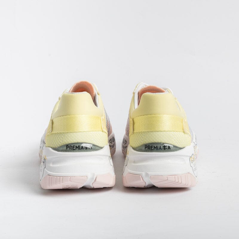 PREMIATA - Sneakers - BUFF 6204 - Giallo Rosa Scarpe Donna Premiata - Collezione Donna