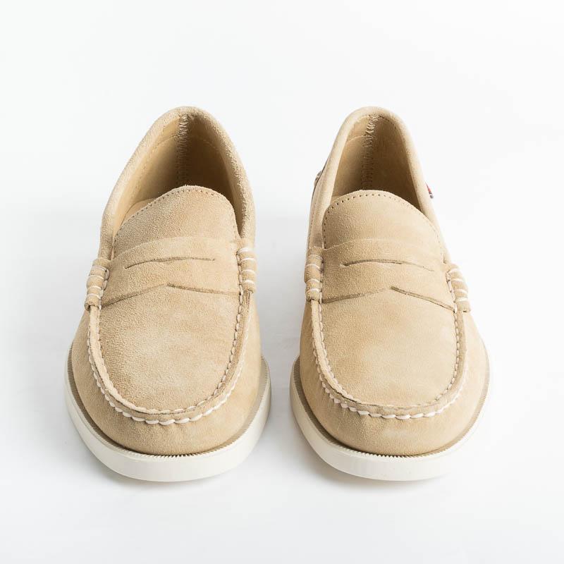 SEBAGO - Docksides Portland Waxed - 7111MSW - Beige Camel Scarpe Uomo Sebago